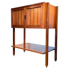 Mobile / Pensile in legno di noce e palissandro della metà del secolo scorso