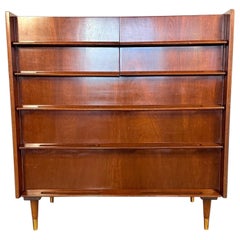 Mid-century Edmond J Spence Walnut Dresser