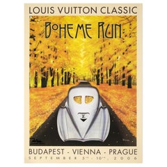 Louis Vuitton Classic Boheme Run 2007 - Razzia Original Vintage Poster
