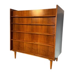 Mid Century Modern Walnut Dresser by Edmond J. Spence