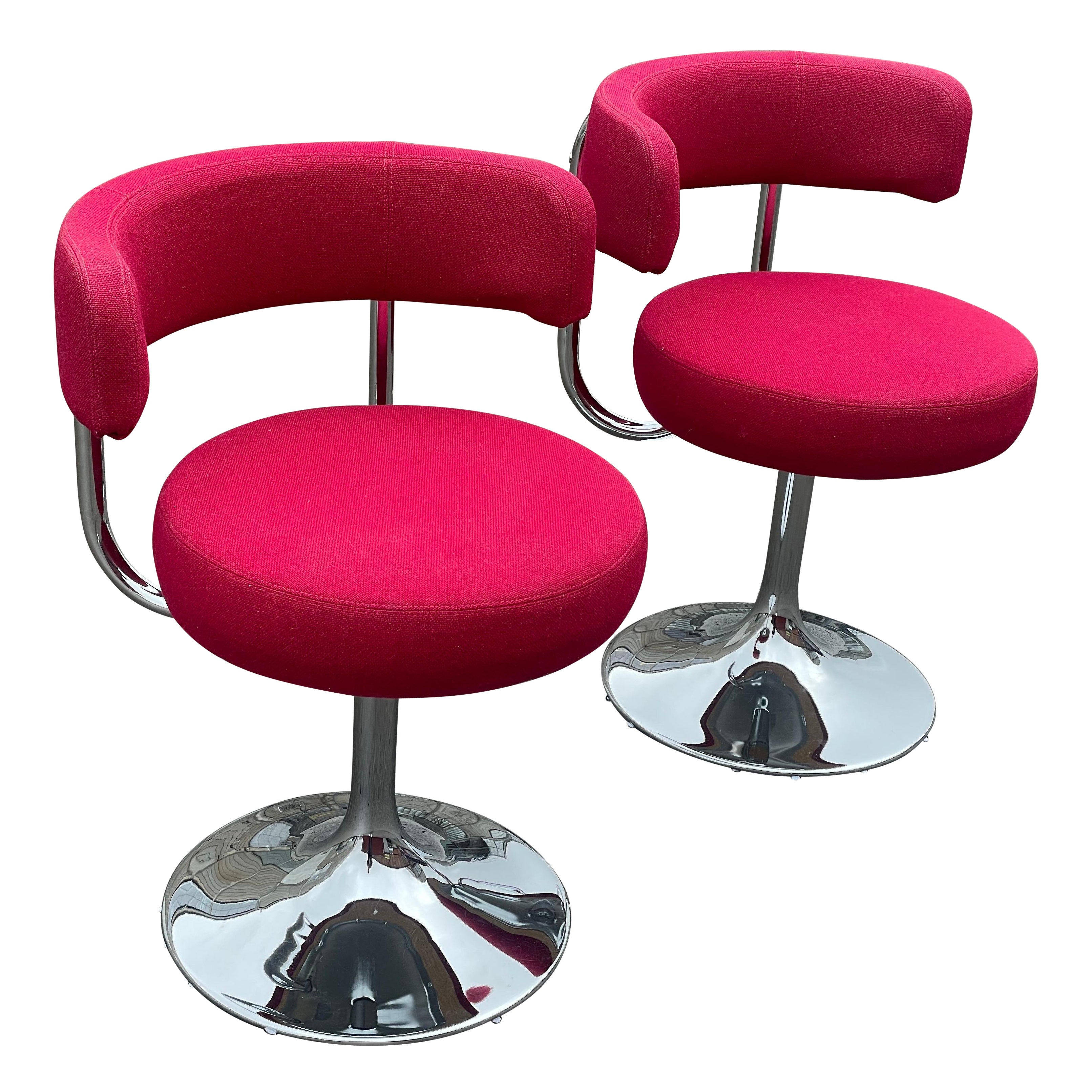 Mid century modern Swivel Chairs by Börje Johanson for Johanson Design, Set of 2