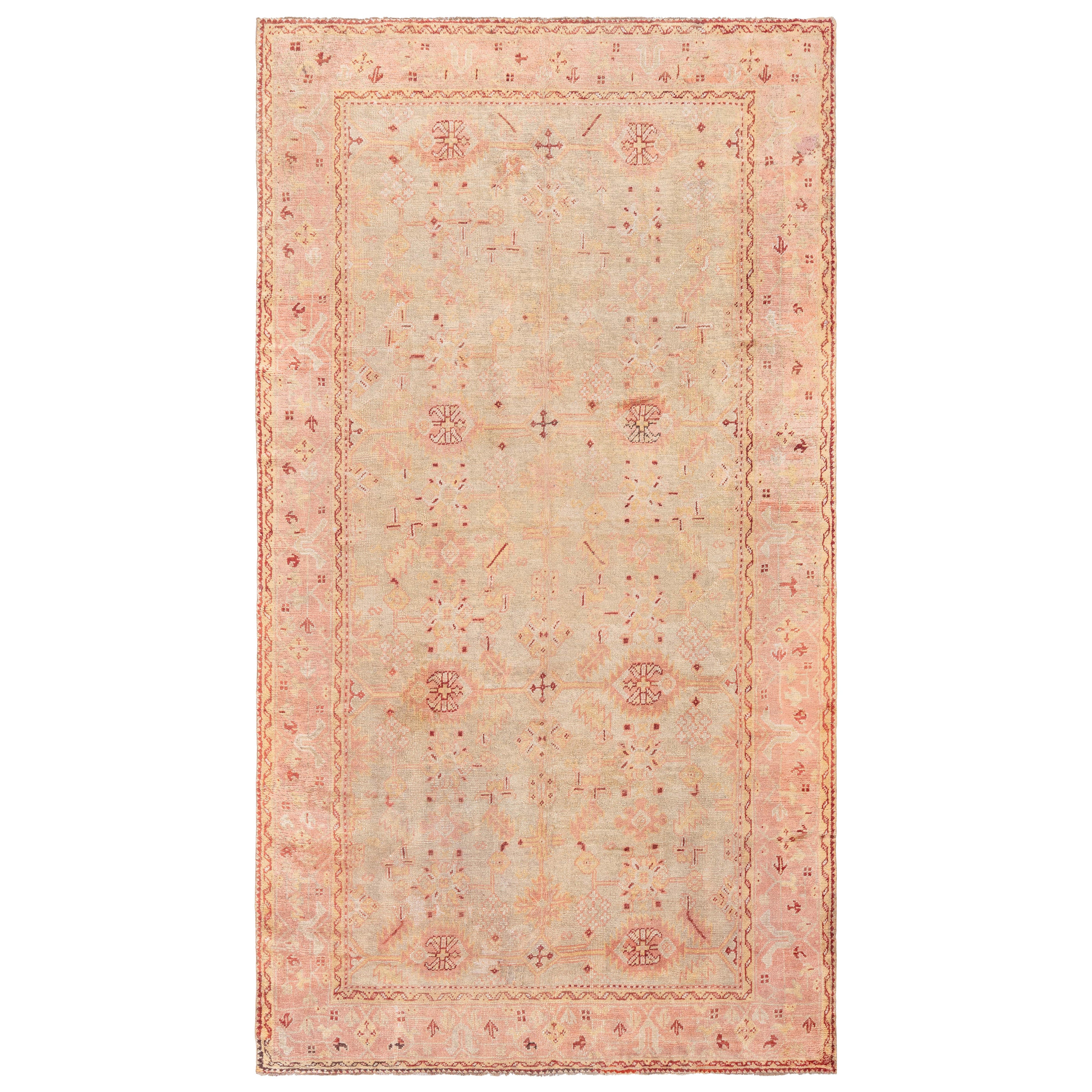 Doris Leslie Blau Antique Turkish Oushak Rug