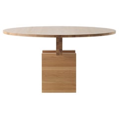 Mesa de Comedor Natural Redonda 1600 Planos by Resident
