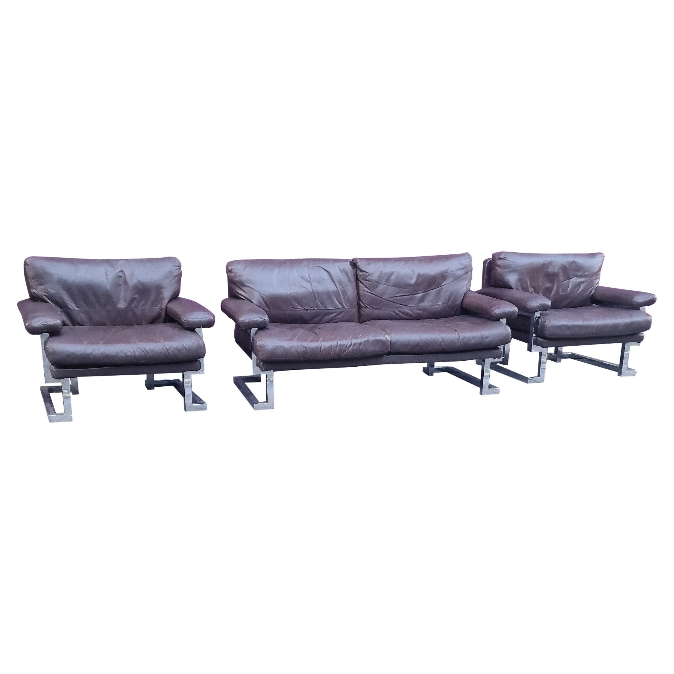 Sofá dos sillones de los años 70, por Tim Bates