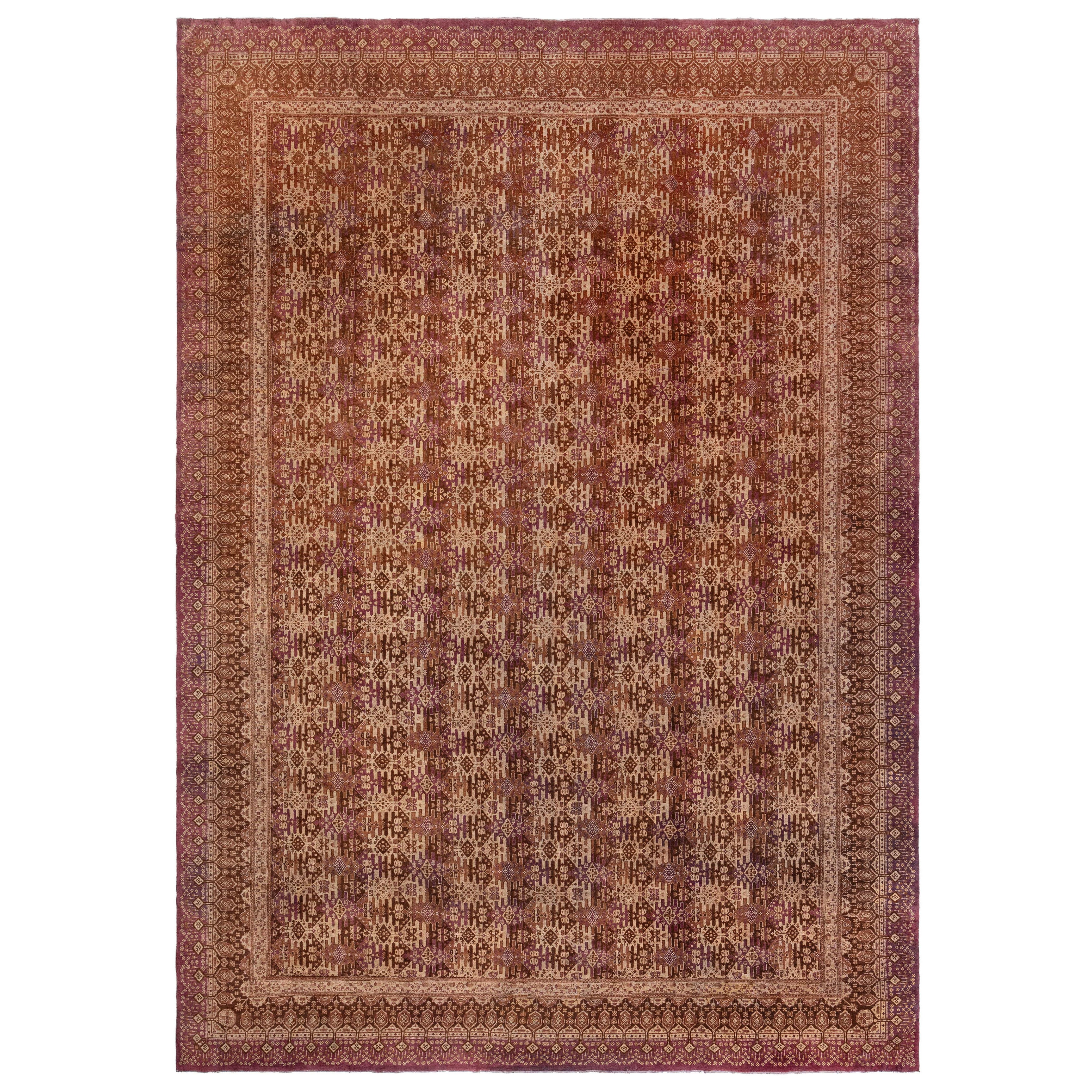 Indian Amritsar Rug Doris Leslie Blau For Sale