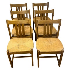 Set of six elm chairs Regain
