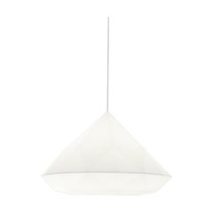 Light White Bijoux 60 Hanging Lamp by Büro Für Form