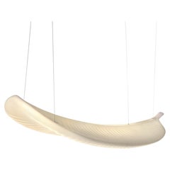 Light Vanilla Banana Leaf Hanging Lamp by Marcantonio