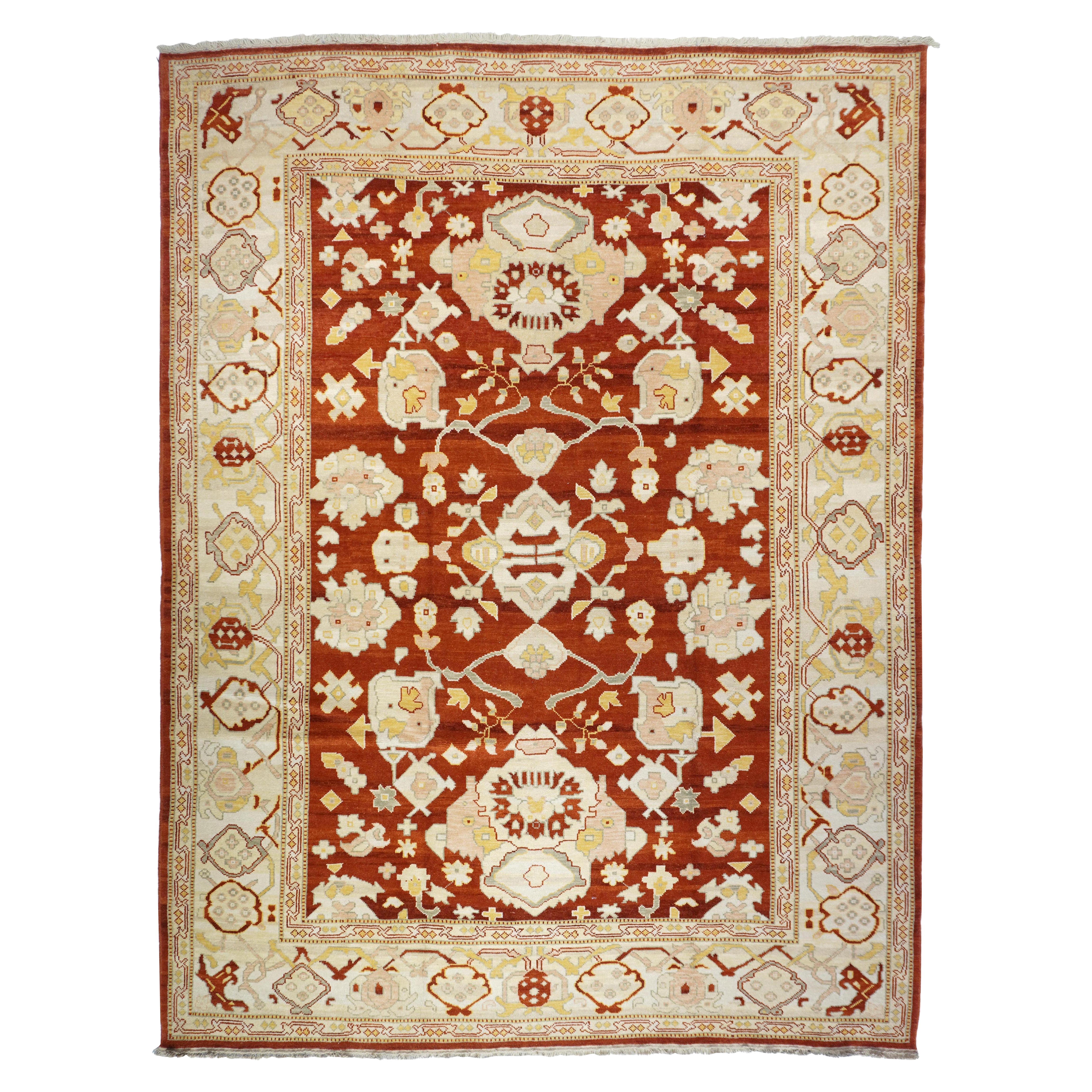 Tapis turc Oushak 9'0" x 12'0"