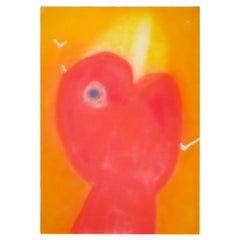 Austin Lee (né en 1983), Baby Bird, 2016 peinture acrylique originale avec reçu