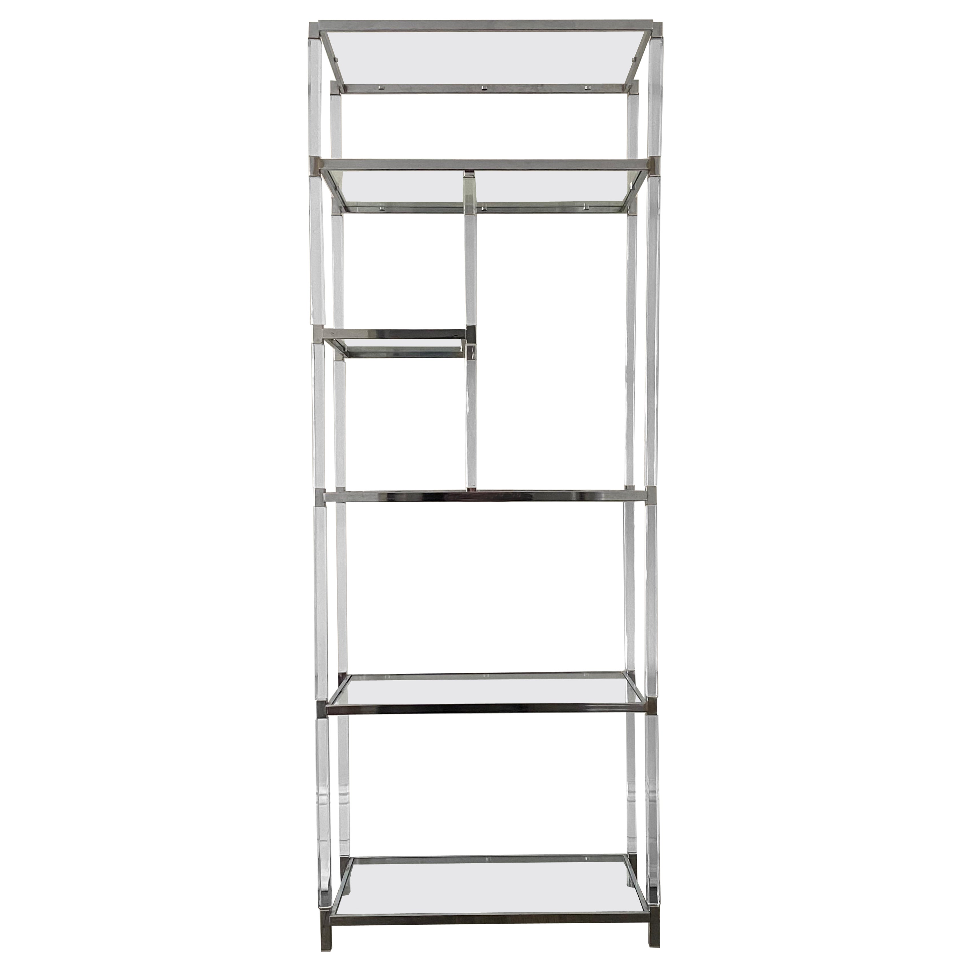 Rara etagere della fine degli anni '60 di Charles Hollis Jones "Metric" per Hudson Rissman in vendita