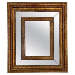 Specchio in ottone vintage