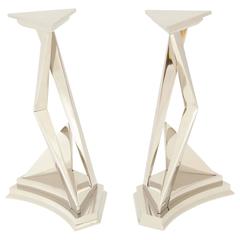 Salvador Dali "Twins" Candlesticks, "Castor & Pollux" , France, 1974