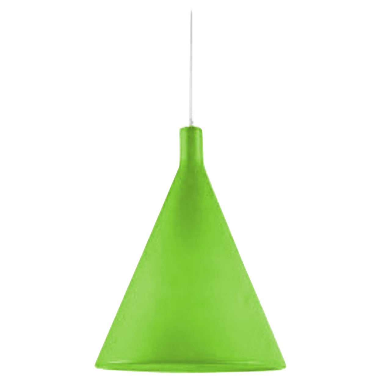 Light Green Juxt Hanging Lamp by Karim Rashid