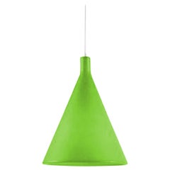 Lampada a sospensione Juxt verde chiaro di Karim Rashid
