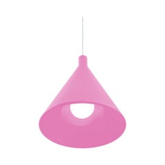 Lampada a sospensione Juxt rosa chiaro di Karim Rashid