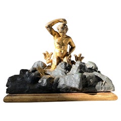 Escultura barroca Tritón