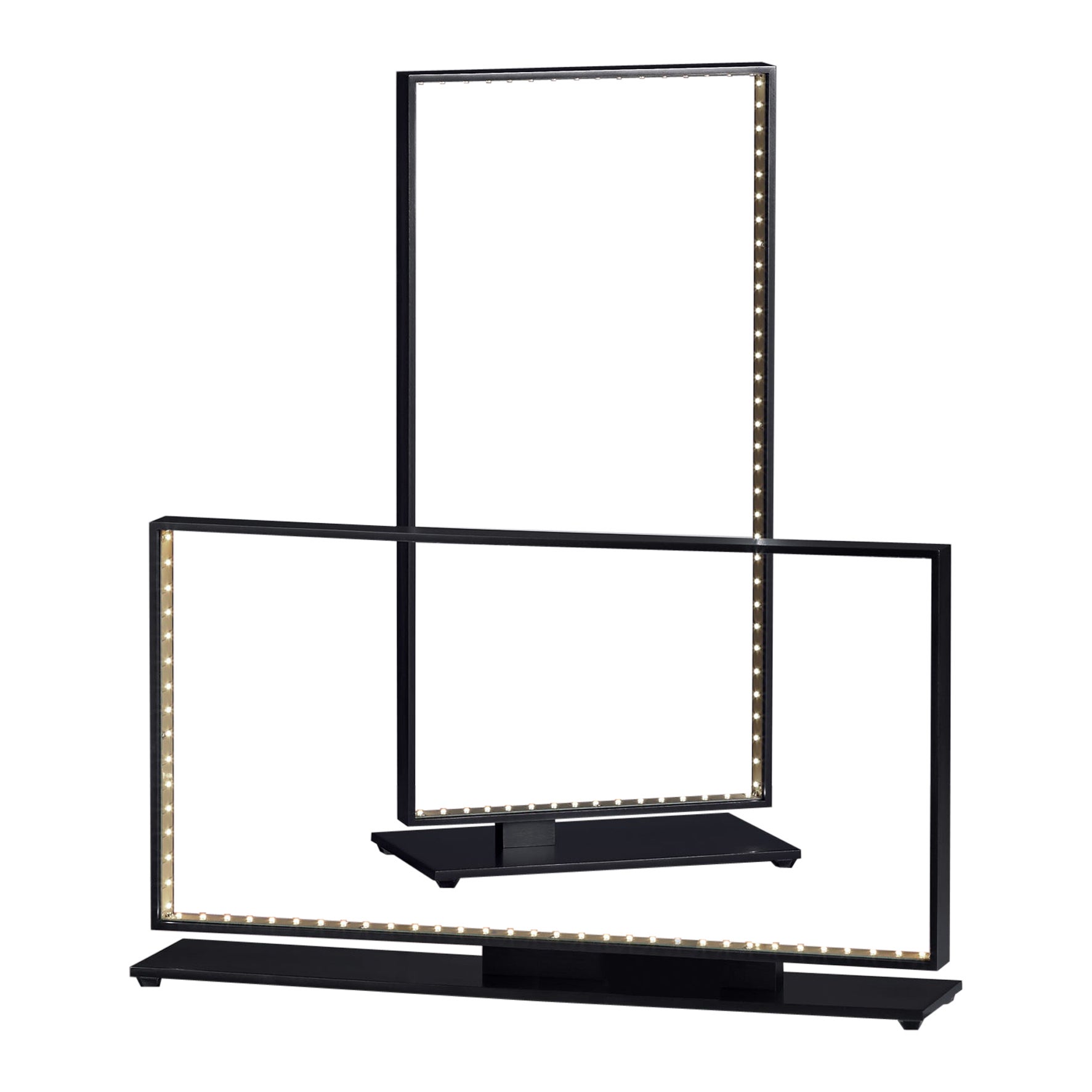 Square 40/20 Table Lamp by Le Deun Luminaires For Sale