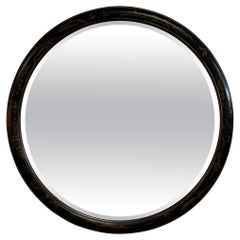 Bernhardt Chinoiserie Miroir peint biseauté