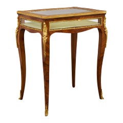 19th Century French Ormolu Mounted Bijouterie Table