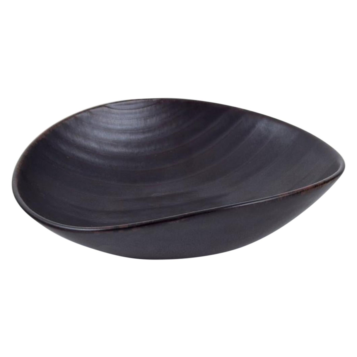 Carl Harry Stålhane für Rörstrand. Keramikschale in modernistischem Design.