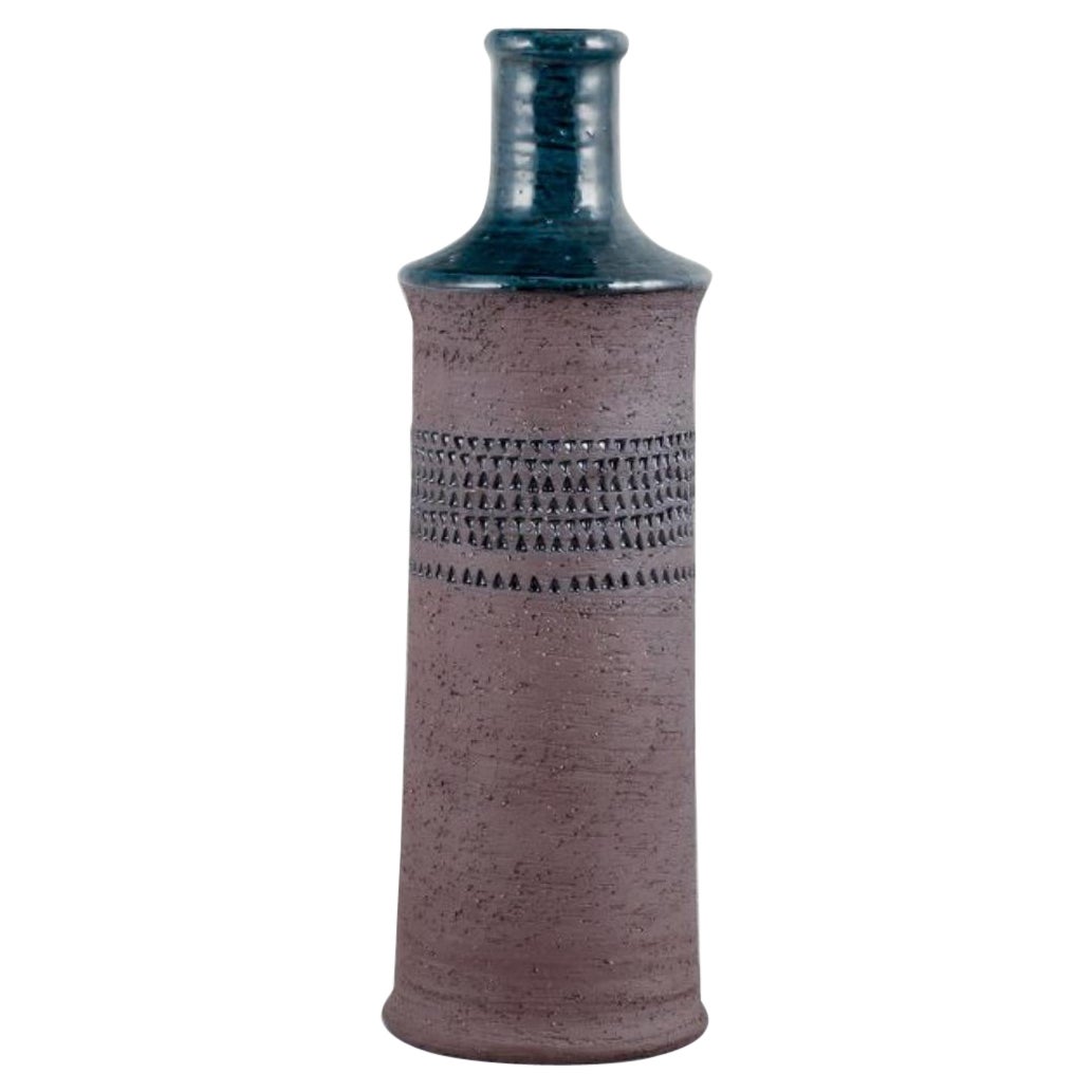 Inger Persson for Rörstrand Atelje, Sweden. Large ceramic vase, 1960s