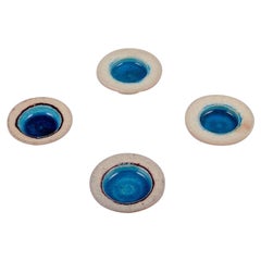 Nils Kähler for Kähler. Four small ceramic bowls. Ca 1970.
