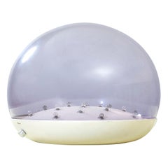 20e siècle, Gino Sarfatti pour Arteluce Lampe de table The Moon 604