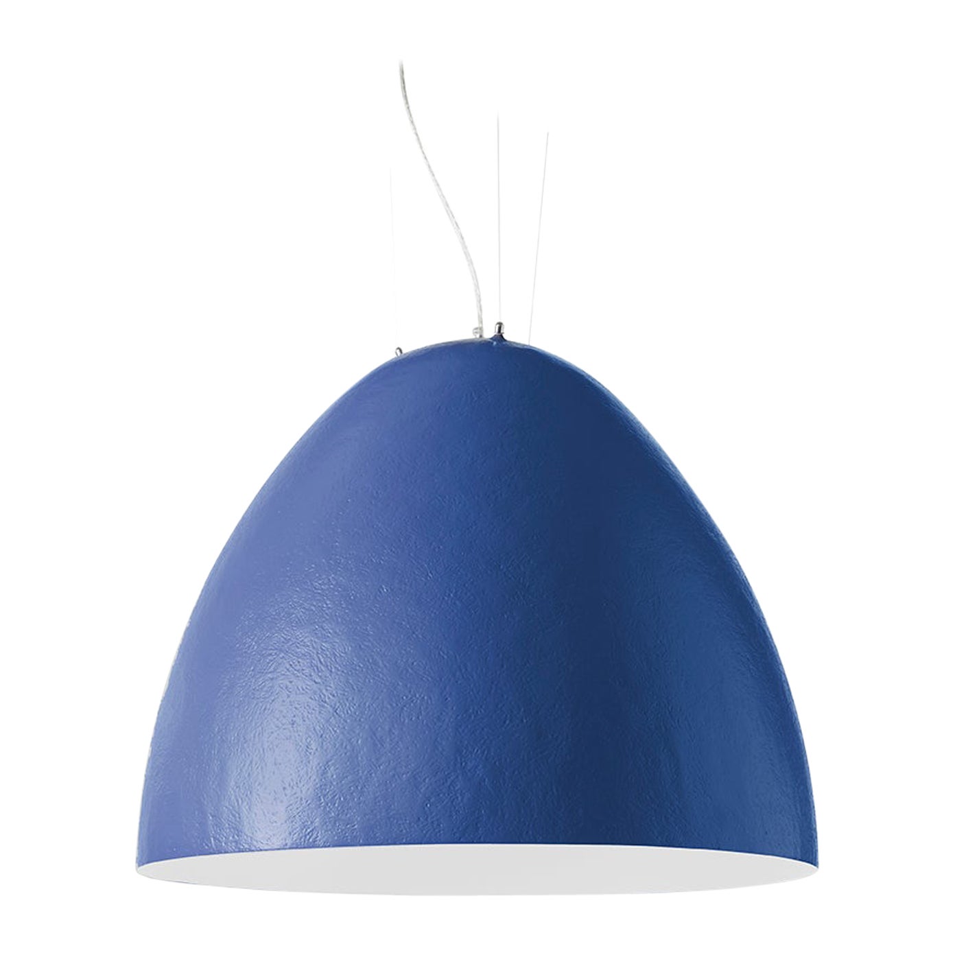 Lampada a sospensione Sapphire Blue Plume Large di Giò Colonna Romano