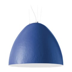 Lampada a sospensione Sapphire Blue Plume Small di Giò Colonna Romano