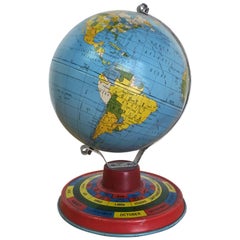 Ohio Art Tin Globe