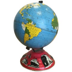 Vintage Ohio Arts Metal Globe