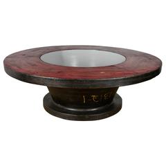 Foundry Pattern Cocktail Table