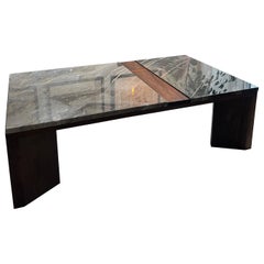iS-v6 Arabescato Orobico Marble Coffee Table