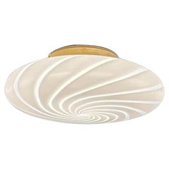 Murano Glass Flush Mount by Vetri 45cm, Italy, late 1970s