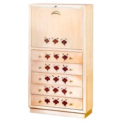 20e siècle, Osvaldo Borsani Wooden Cabinet 40s