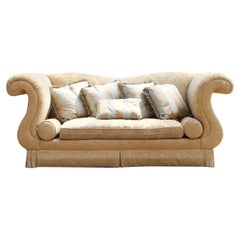 Baker Stately Homes Collection Rolled Arm Empire Sofa