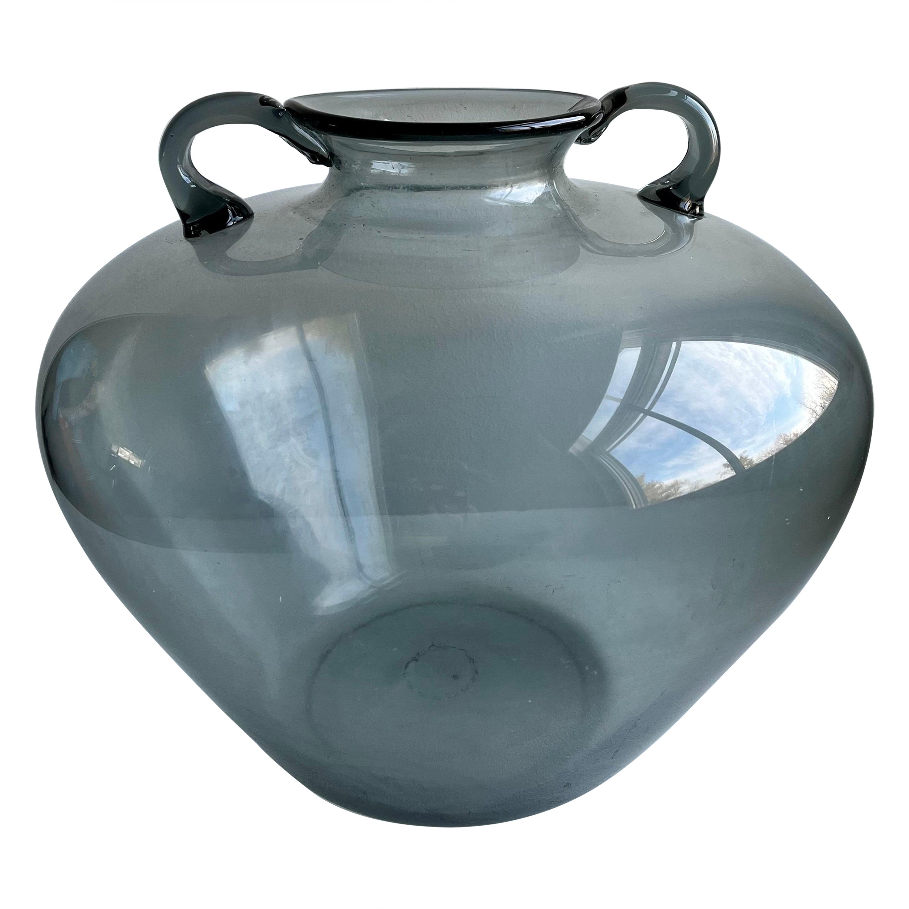 Very Large Glass Vase in the style of Vittorio Zecchin