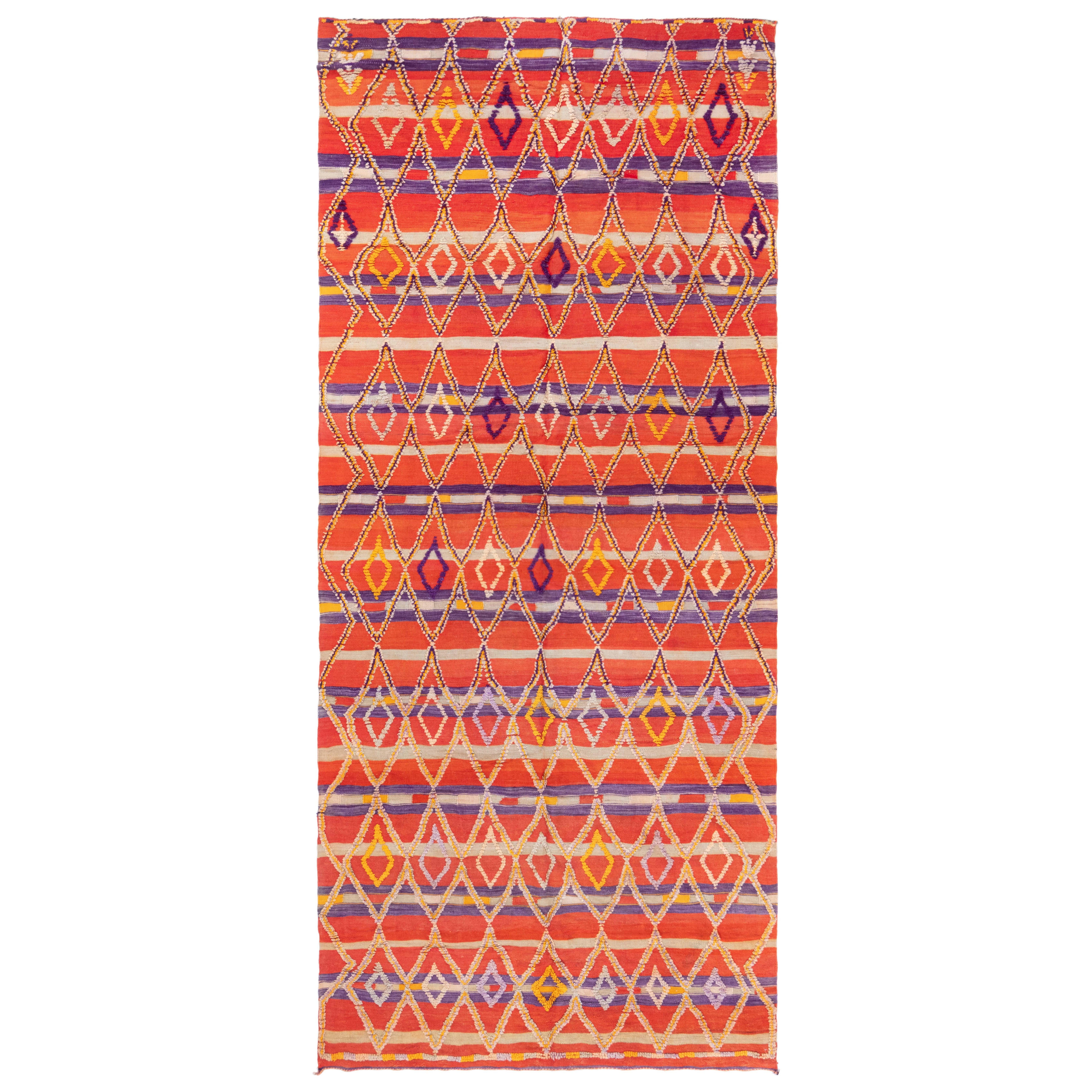Vibrant Vintage Moroccan Rug Doris Leslie Blau