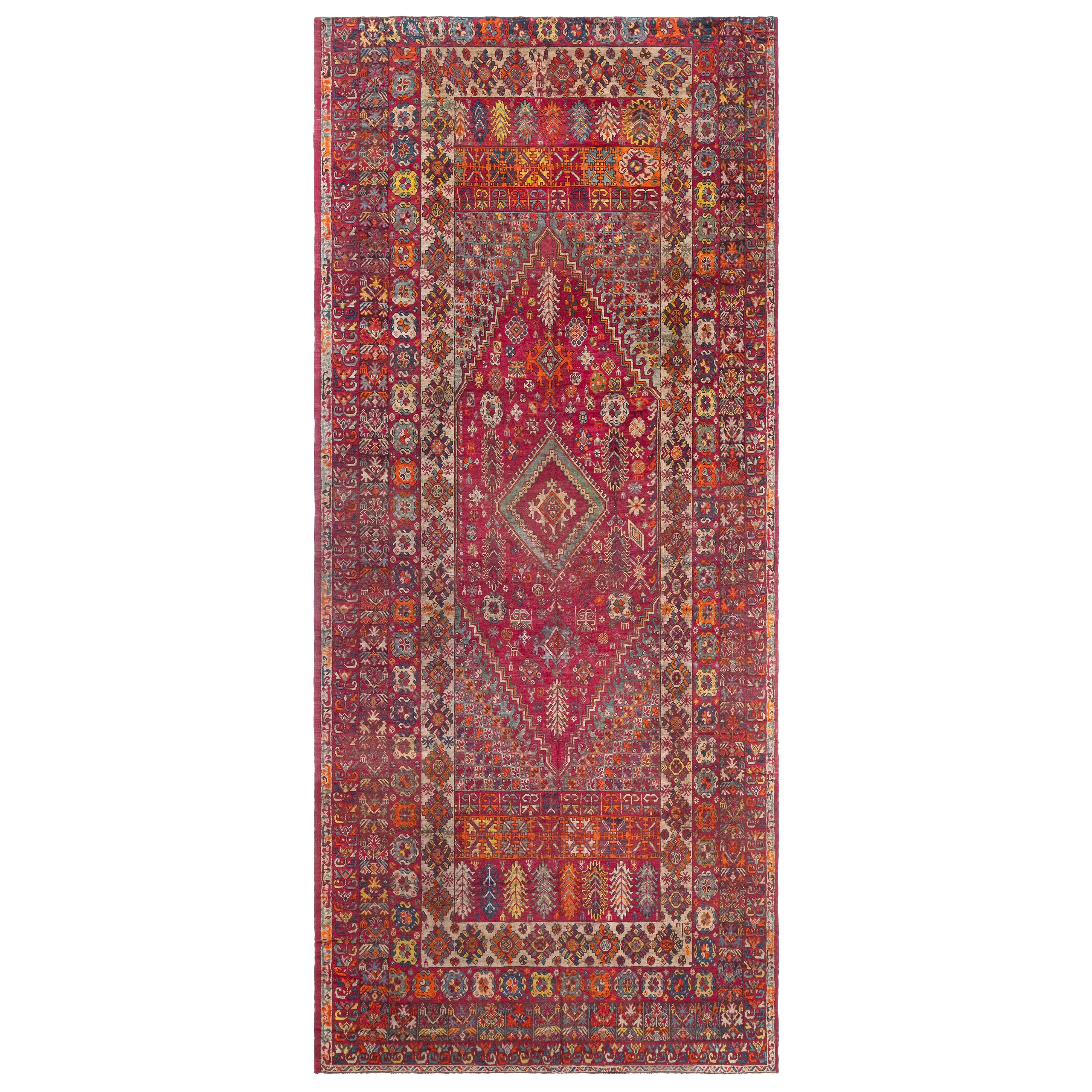 Doris Leslie Blau Vibrant Vintage Moroccan Rug