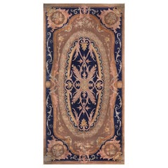 Autentico tappeto di lana francese Savonnerie Bold fatto a mano Doris Leslie Blau