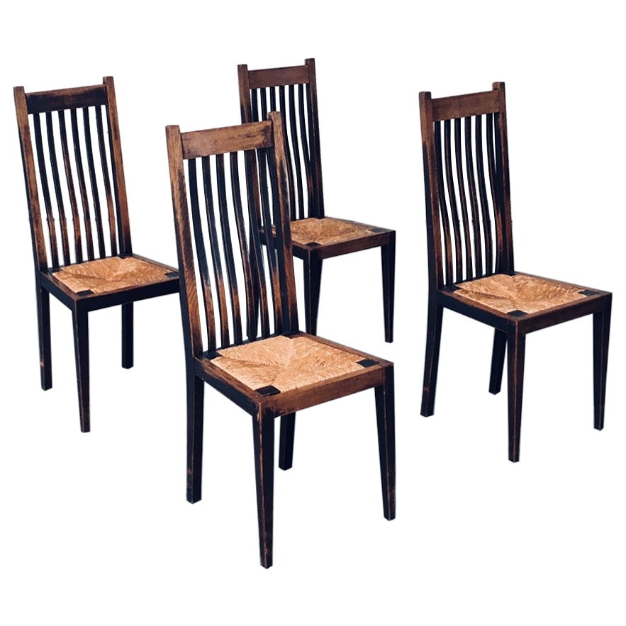 Early 20th Century Dutch Modernism Design Architects Chairs