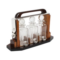 Antique French Art Deco Tantalus by Louis Prodhon, Paris 1930 Century