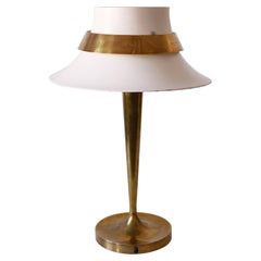 Vintage Exceptional Art Deco Zodiac Desk Light or Table Lamp by Jean Perzel France 1940s