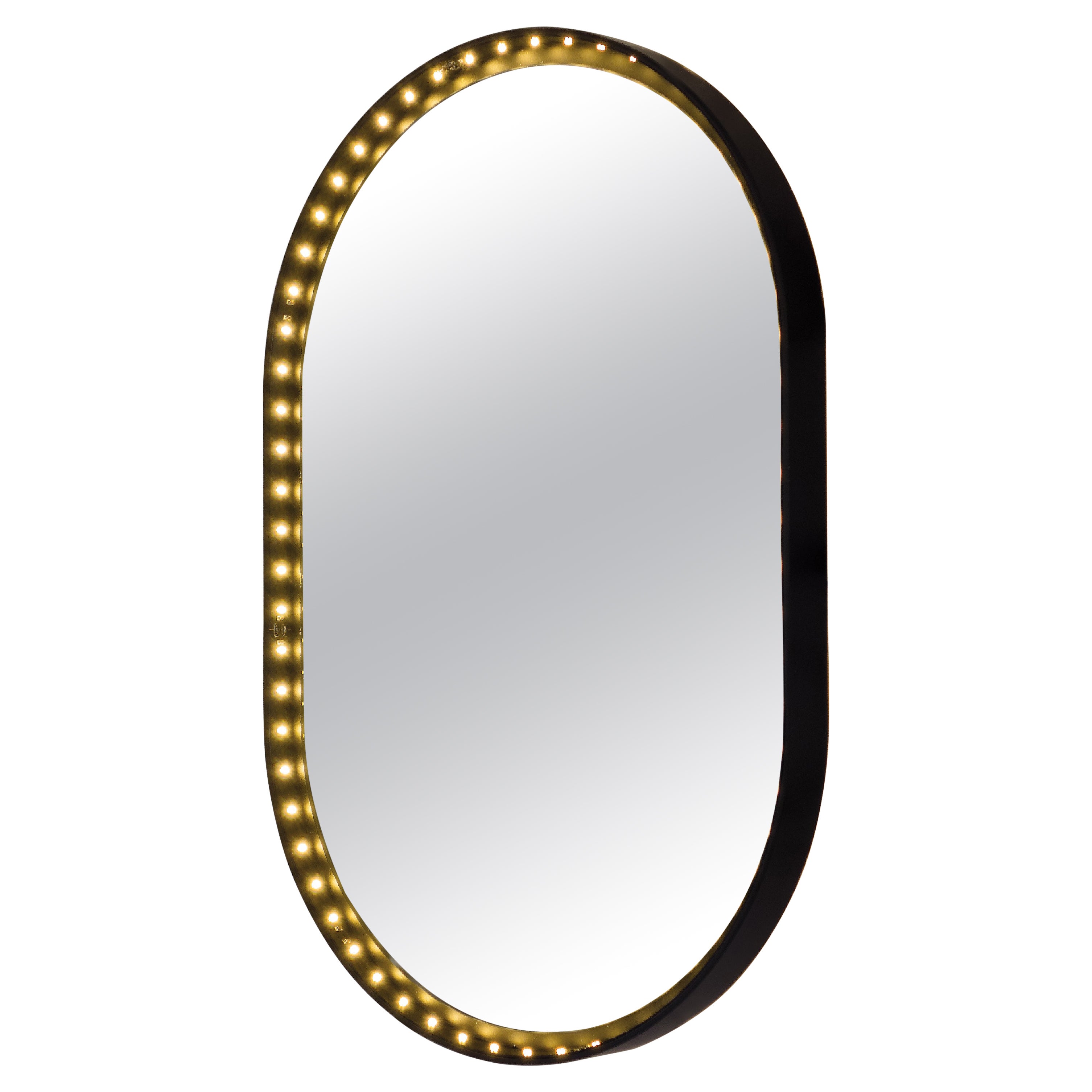 Miroir mural ovale Vanity par Le Deun Luminaires en vente