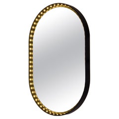 Vanity Oval Wall Mirror by Le Deun Luminaires