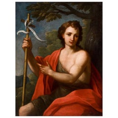 Pietro Bianchi (Rome 1694-1740) attributed Saint John the Baptist in the Desert
