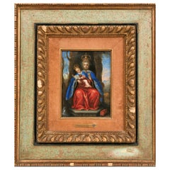 Our Lady of Valvanera, Oil on Copper. Spain, 17th century.