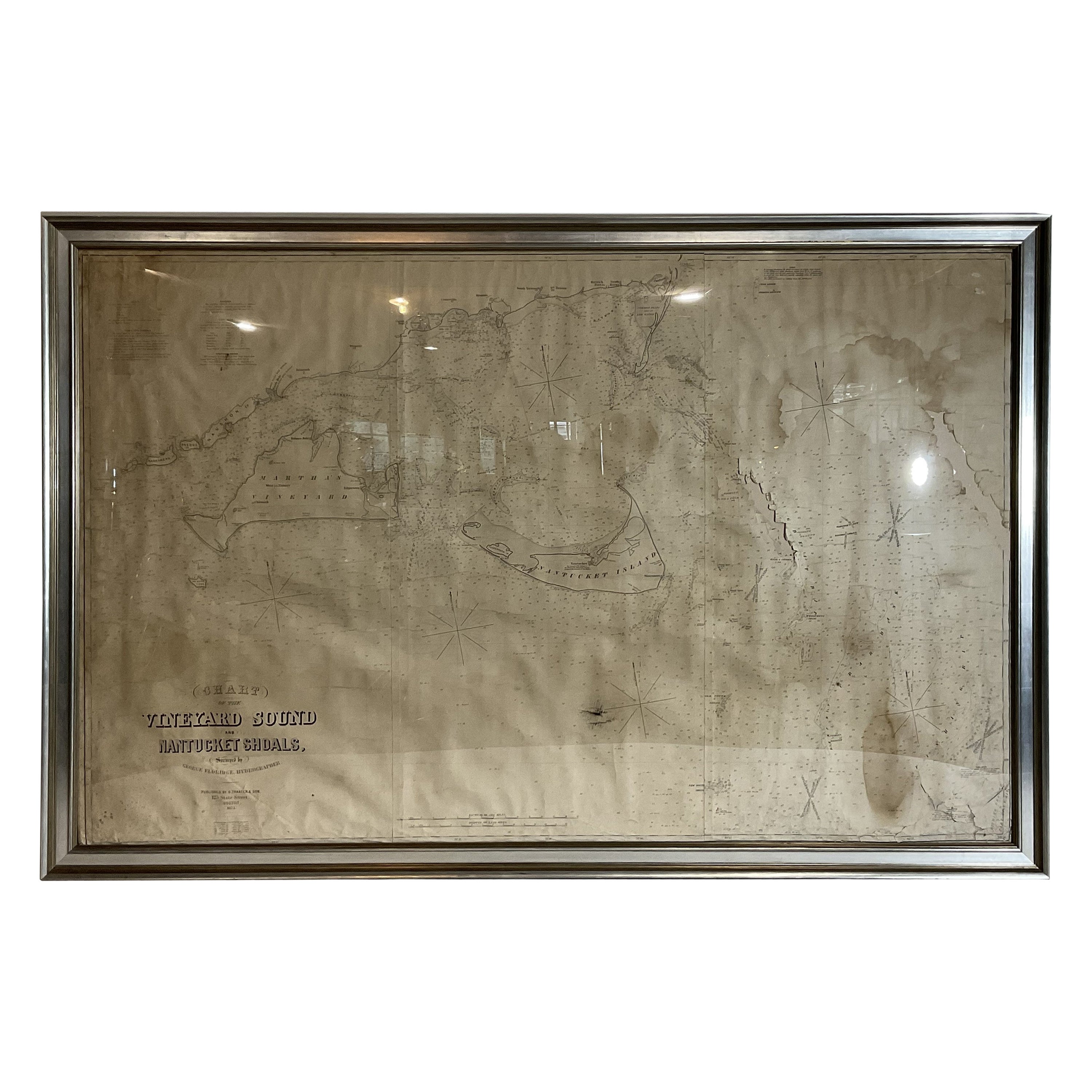 1873 Martha's Vineyard and Nantucket Charte
