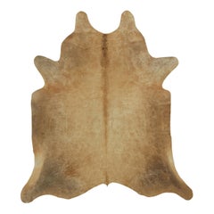 Rug & Kilim’s Extra Large Cowhide Rug in Brown, Gray and White Tones